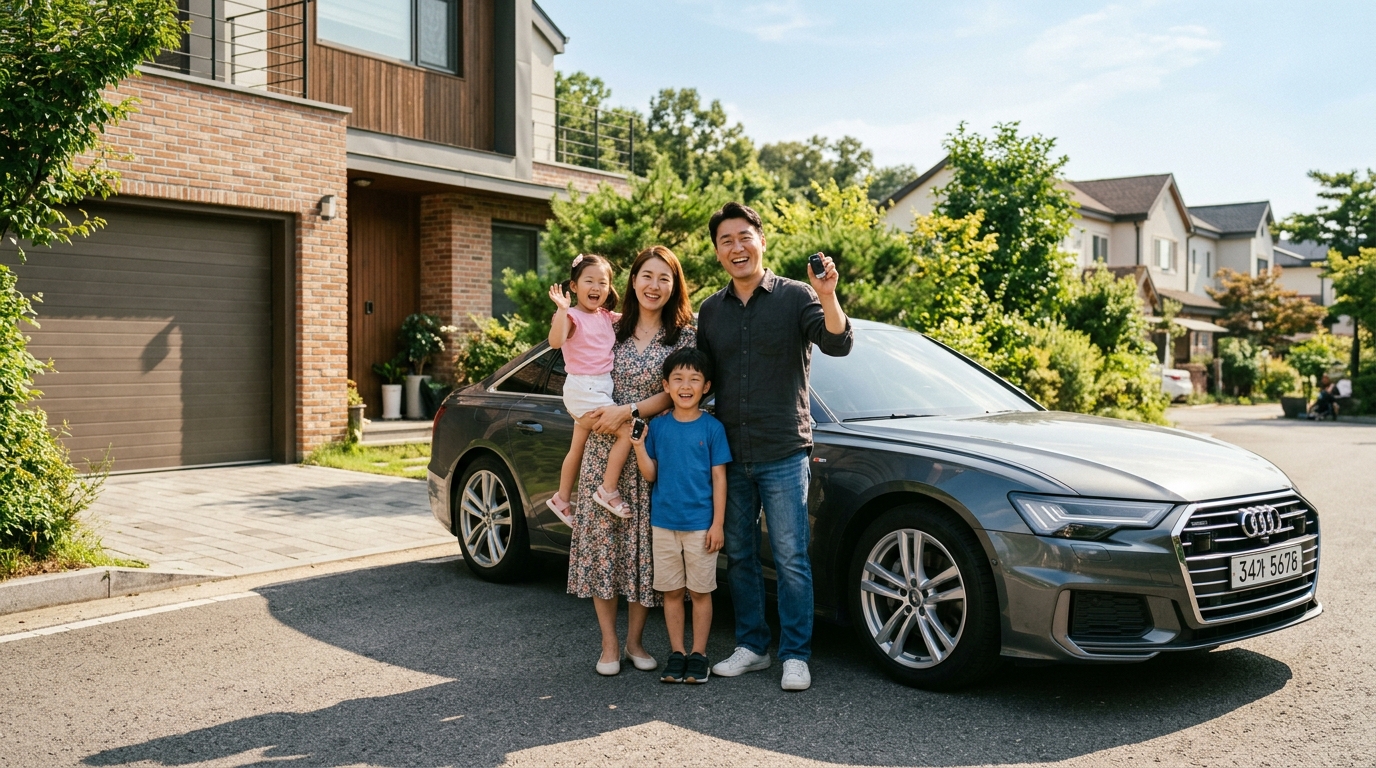 행복한 신차 인도