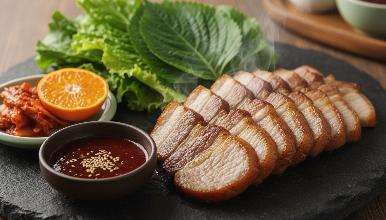 제주 흑돼지 구이