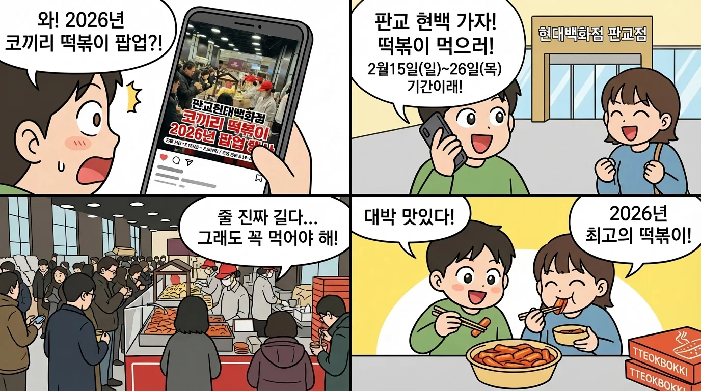 신선한 재료로 현장에서 조리하는 맛집의 비법